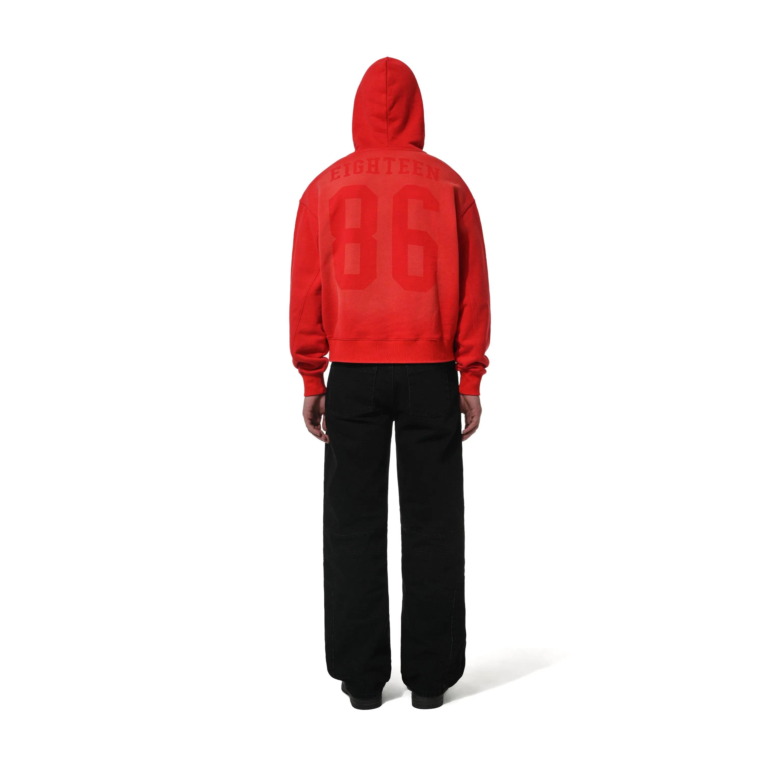 1886 SHADOW HOODIE- RED