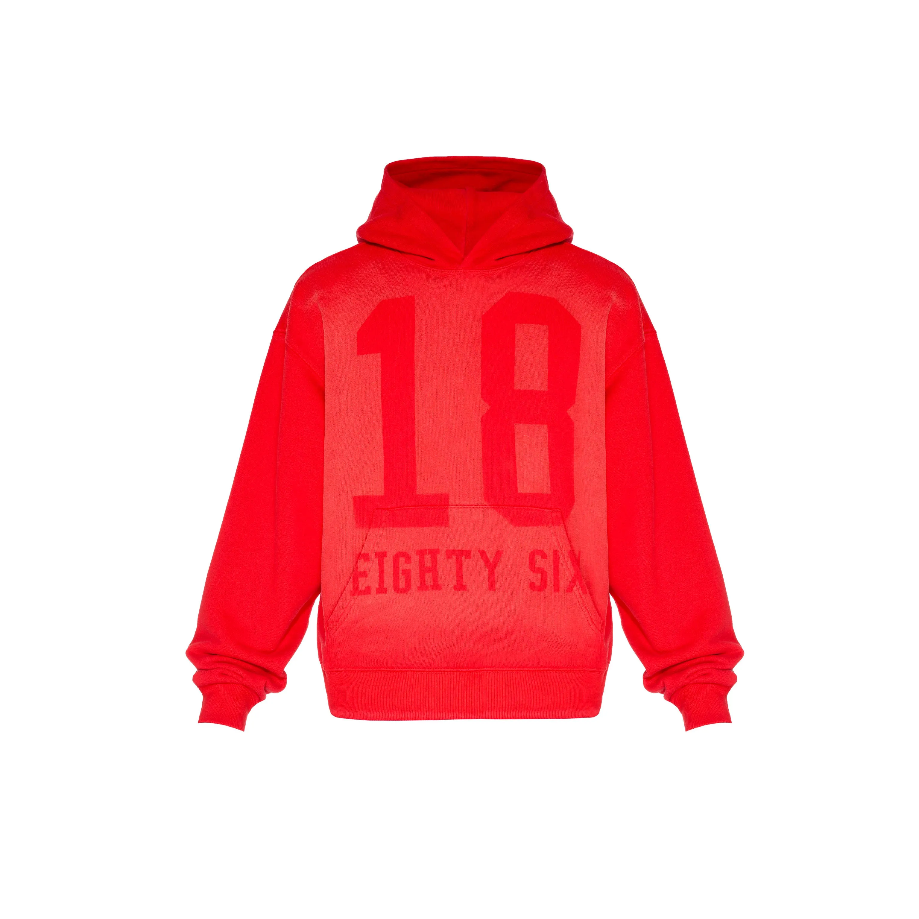 1886 SHADOW HOODIE- RED