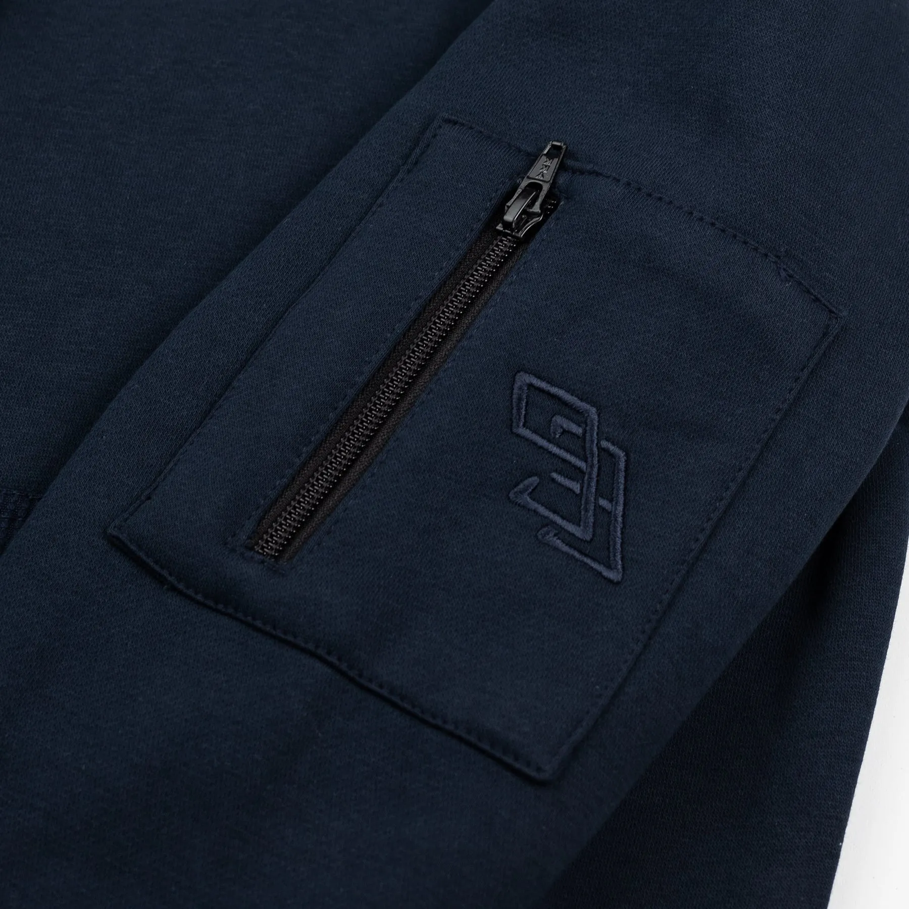 93brand Hybrid Hoodie (Pearl Weave Integrated) - Navy