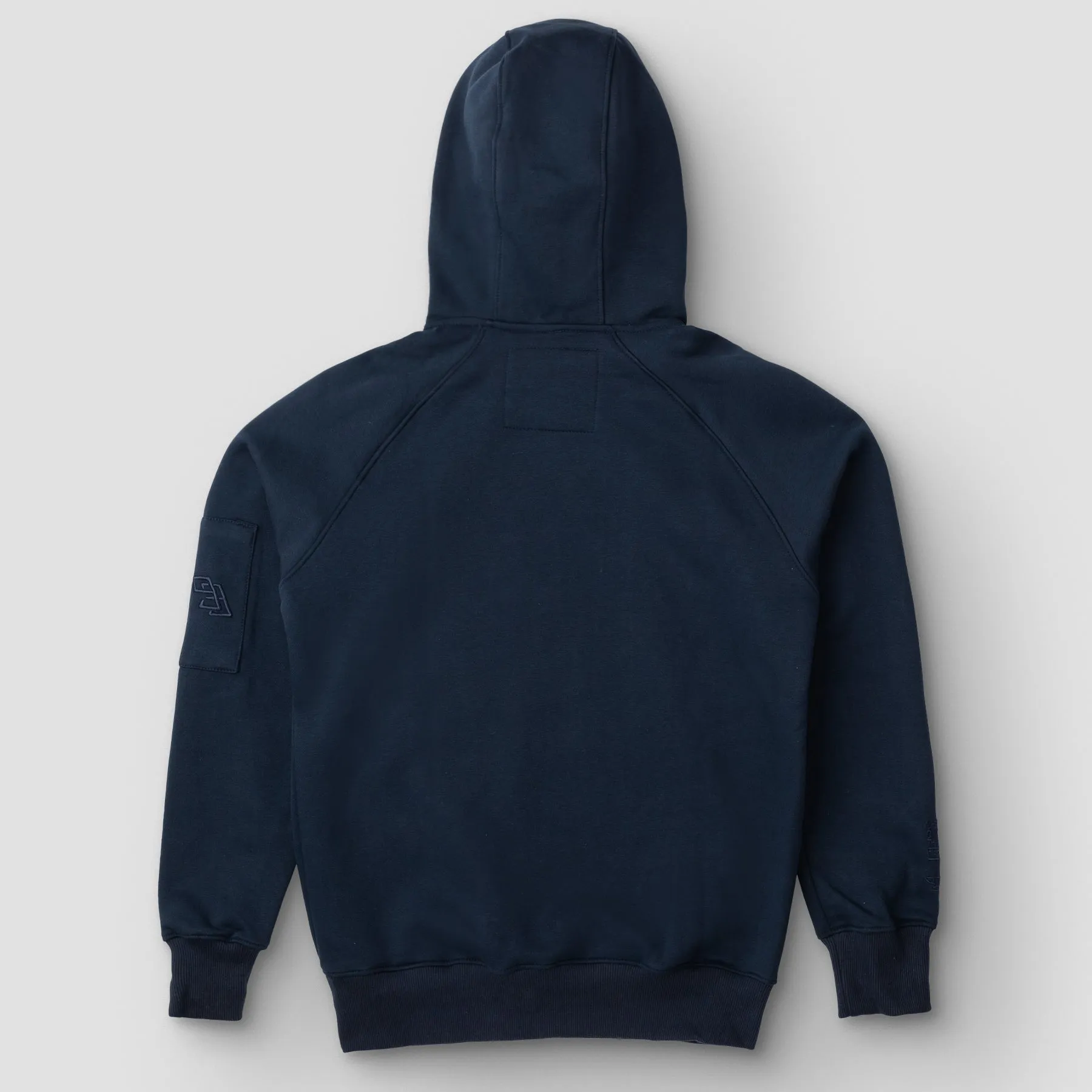 93brand Hybrid Hoodie (Pearl Weave Integrated) - Navy