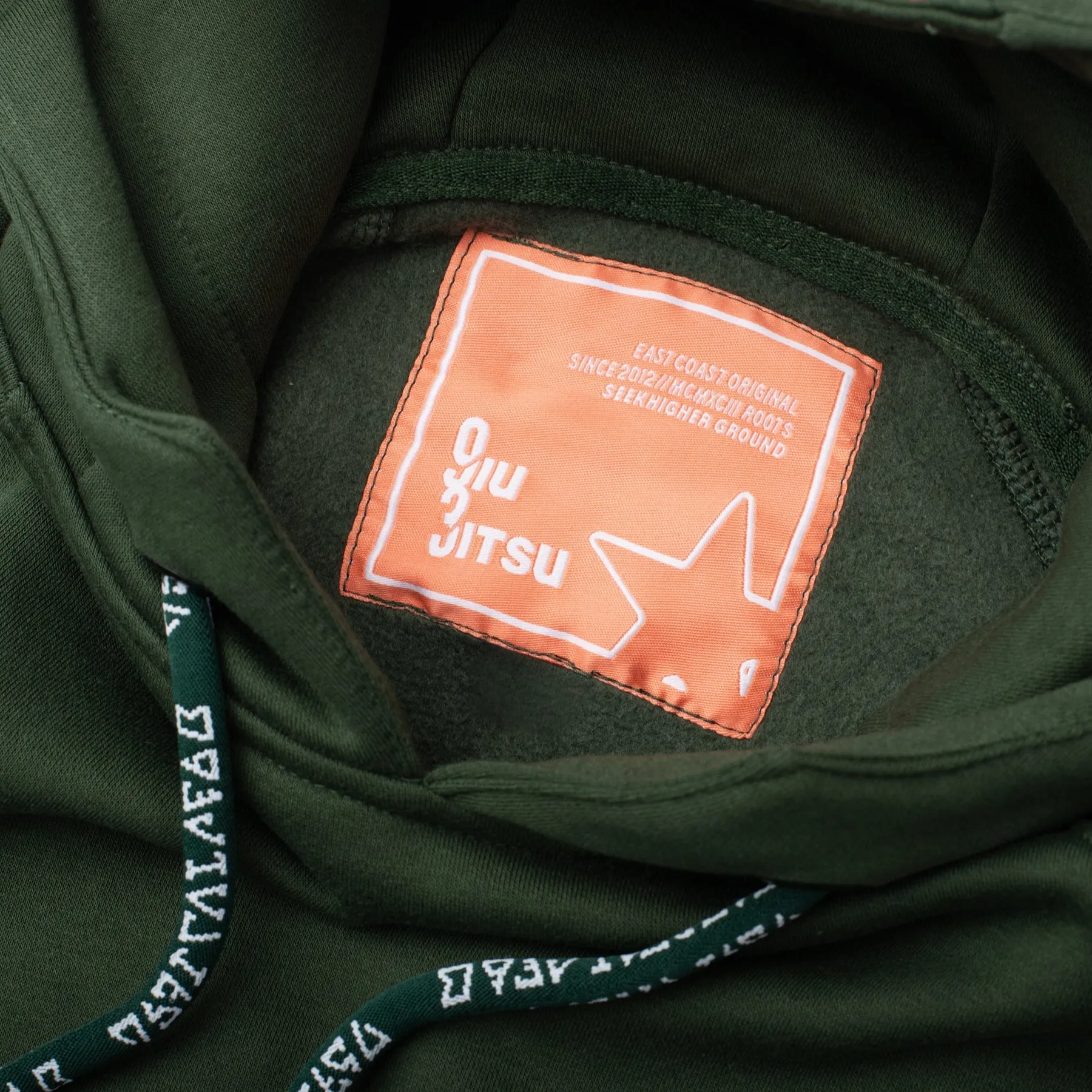 93brand Hybrid Hoodie (Pearl Weave Integrated) - Olive