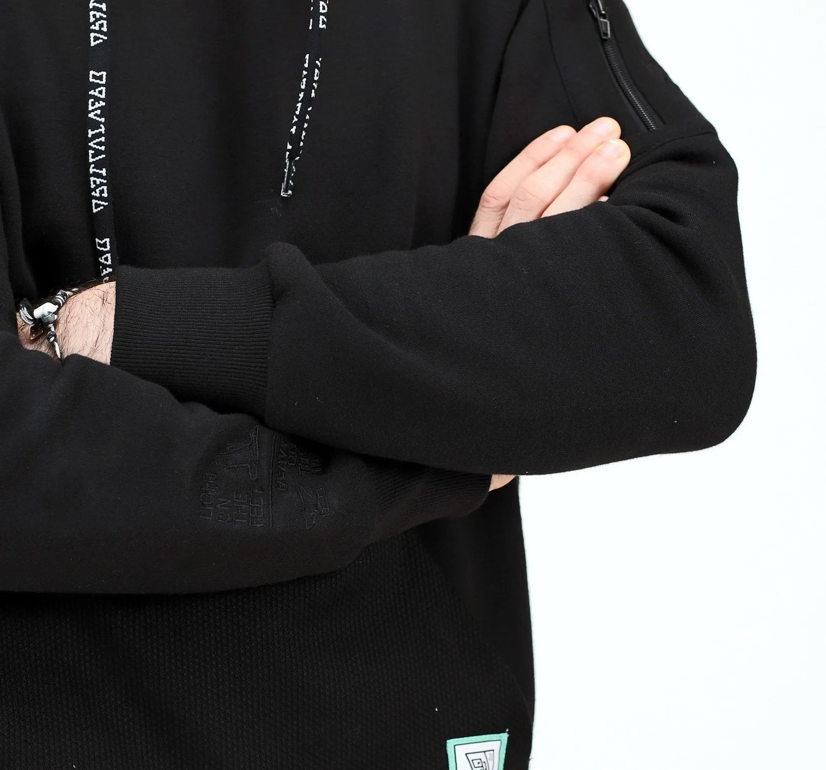 93brand "Hybrid" Hoodie (Pearl Weave Integrated)