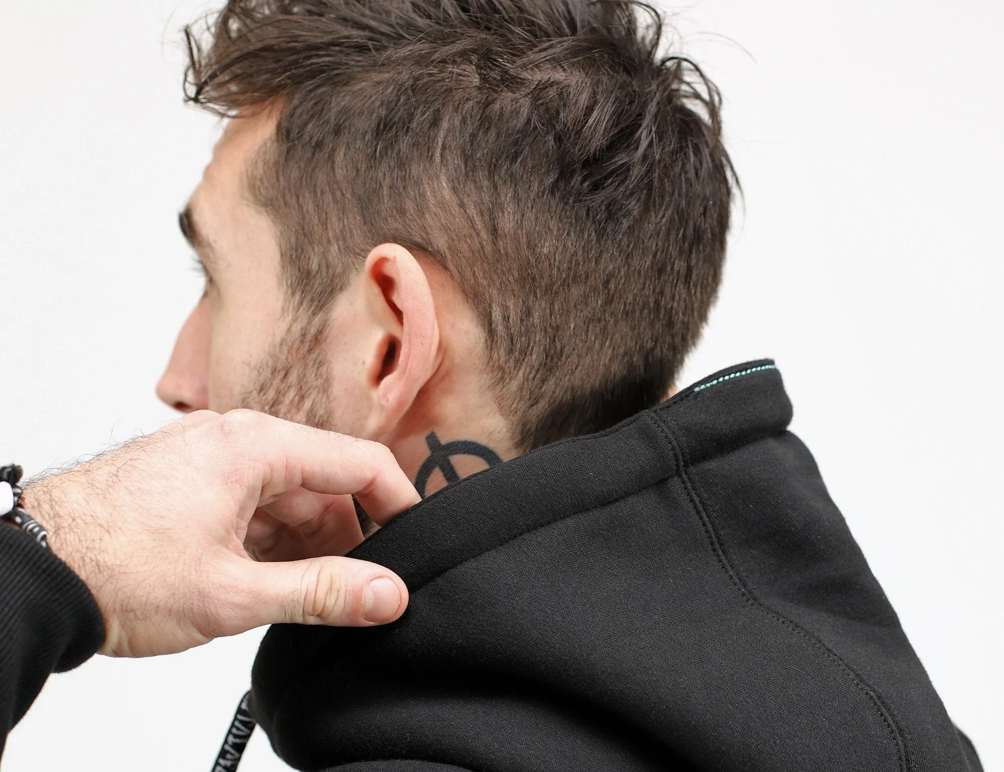 93brand "Hybrid" Hoodie (Pearl Weave Integrated)