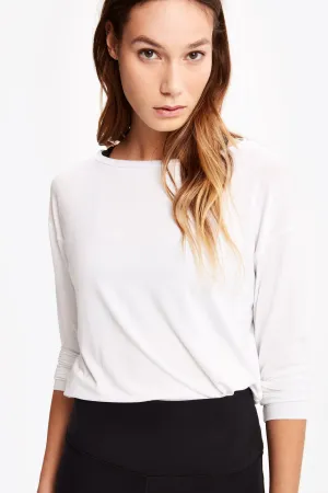 AGDA LONG SLEEVE TOP
