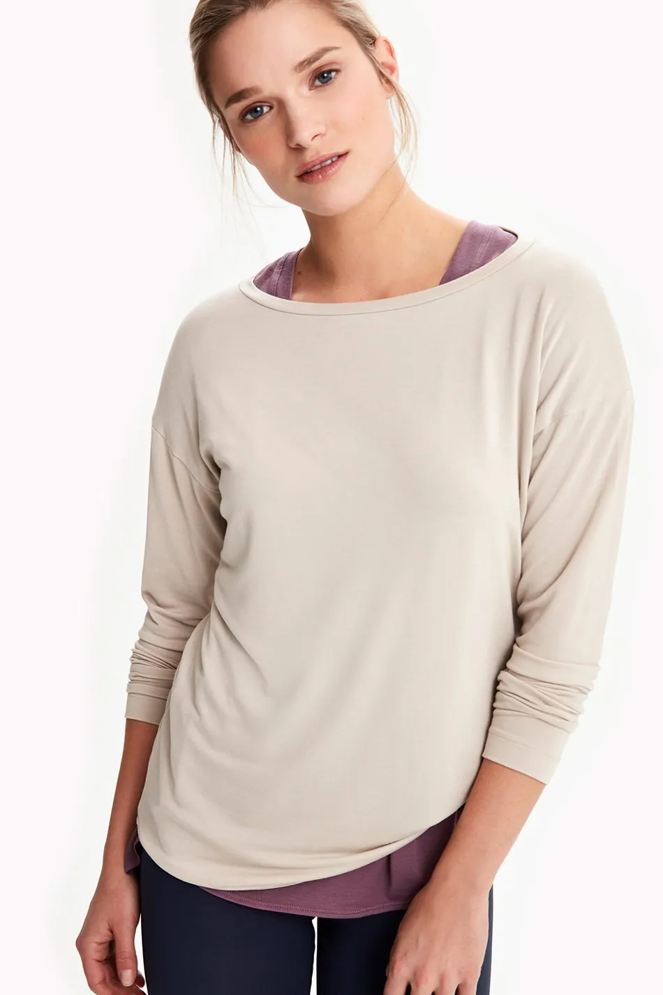 AGDA LONG SLEEVE TOP
