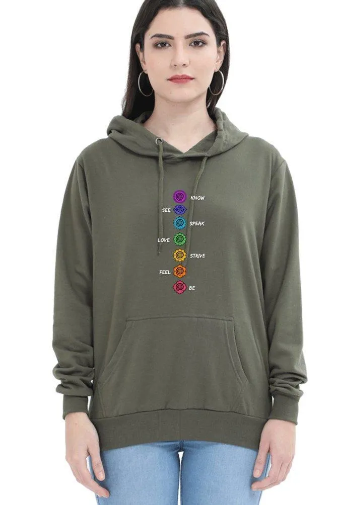 chakras hoodie