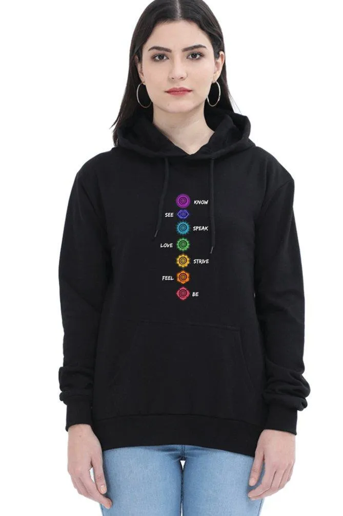 chakras hoodie