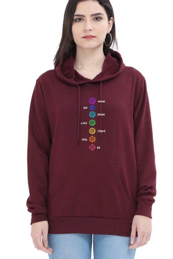 chakras hoodie