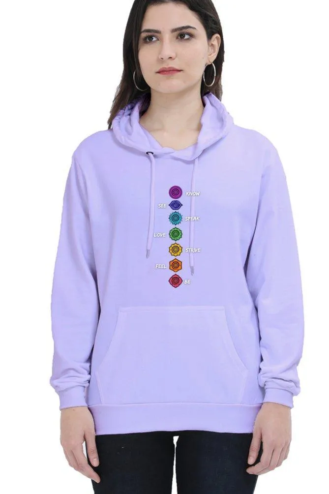 chakras hoodie