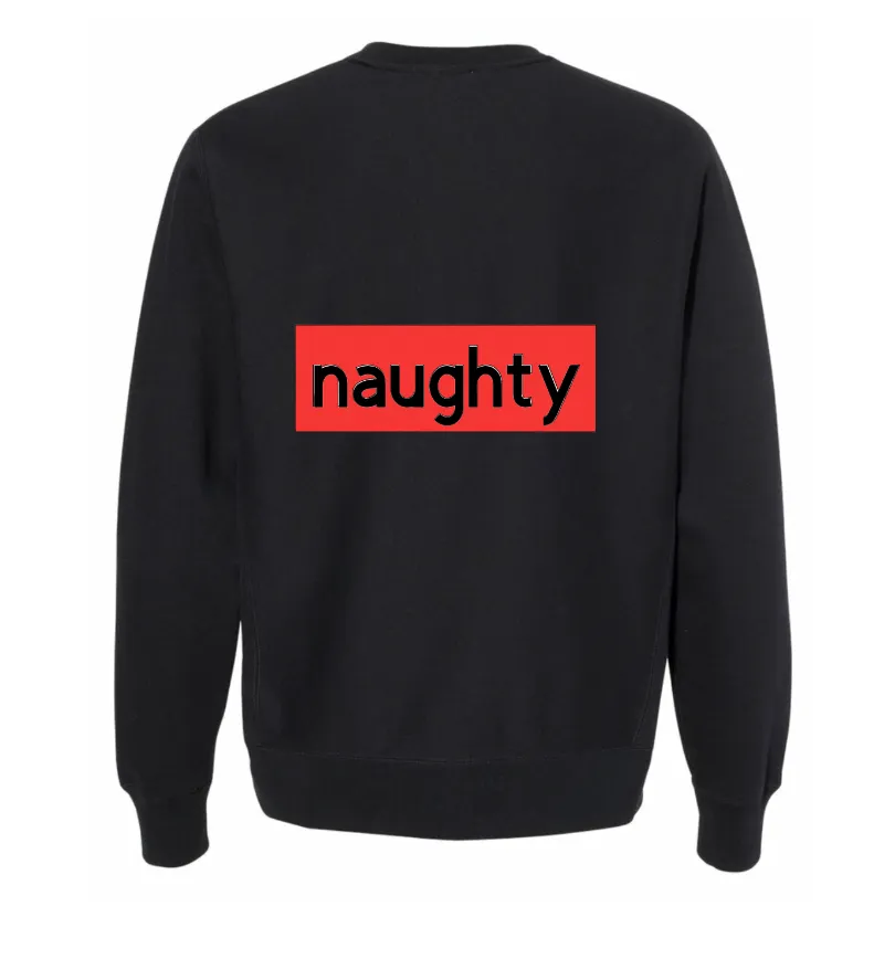 Christmas Nice Naughty Hoodie & Crew Neck
