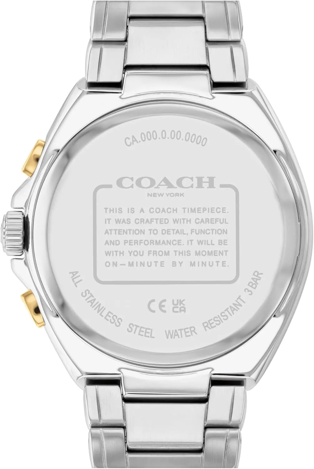 Coach Jackson Men's Chronograph Watch | Luxury Fashion Timepiece for Daily Elegance | Water Resistant