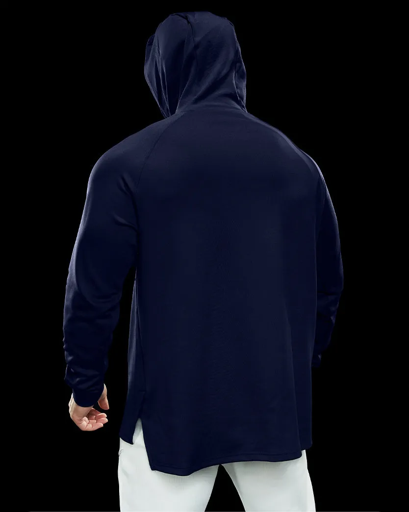 Essential Athletic Performance Hoodie With Raglan Sleeves New