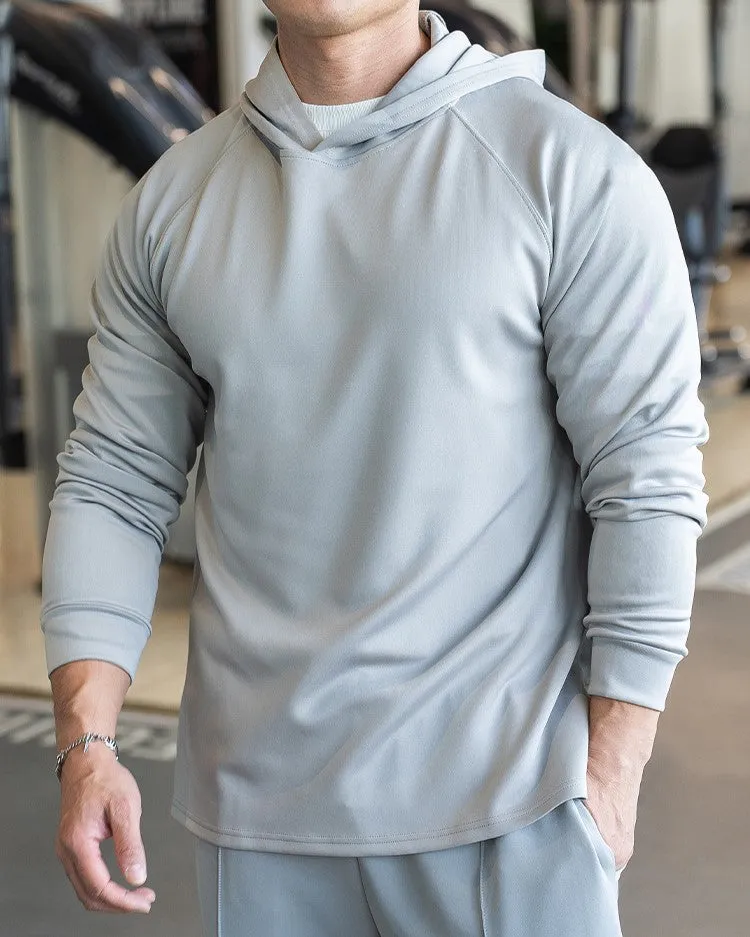 Essential Athletic Performance Hoodie With Raglan Sleeves New