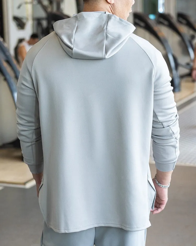 Essential Athletic Performance Hoodie With Raglan Sleeves New