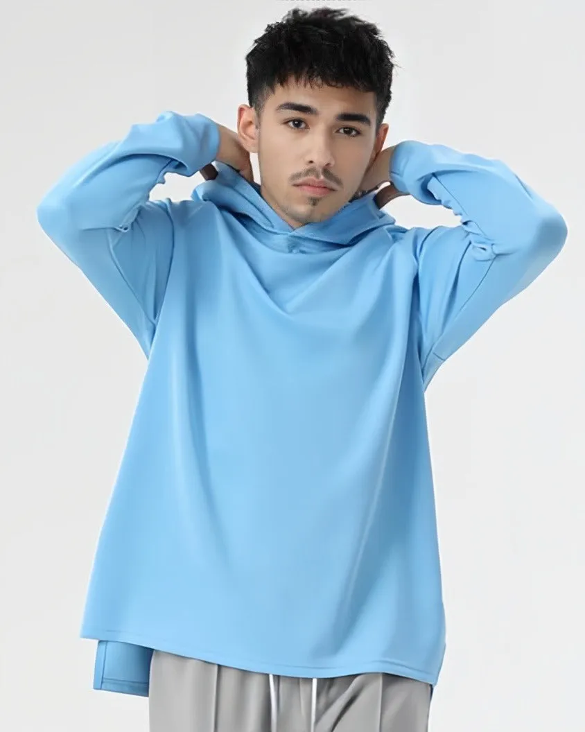 Essential Athletic Performance Hoodie With Raglan Sleeves