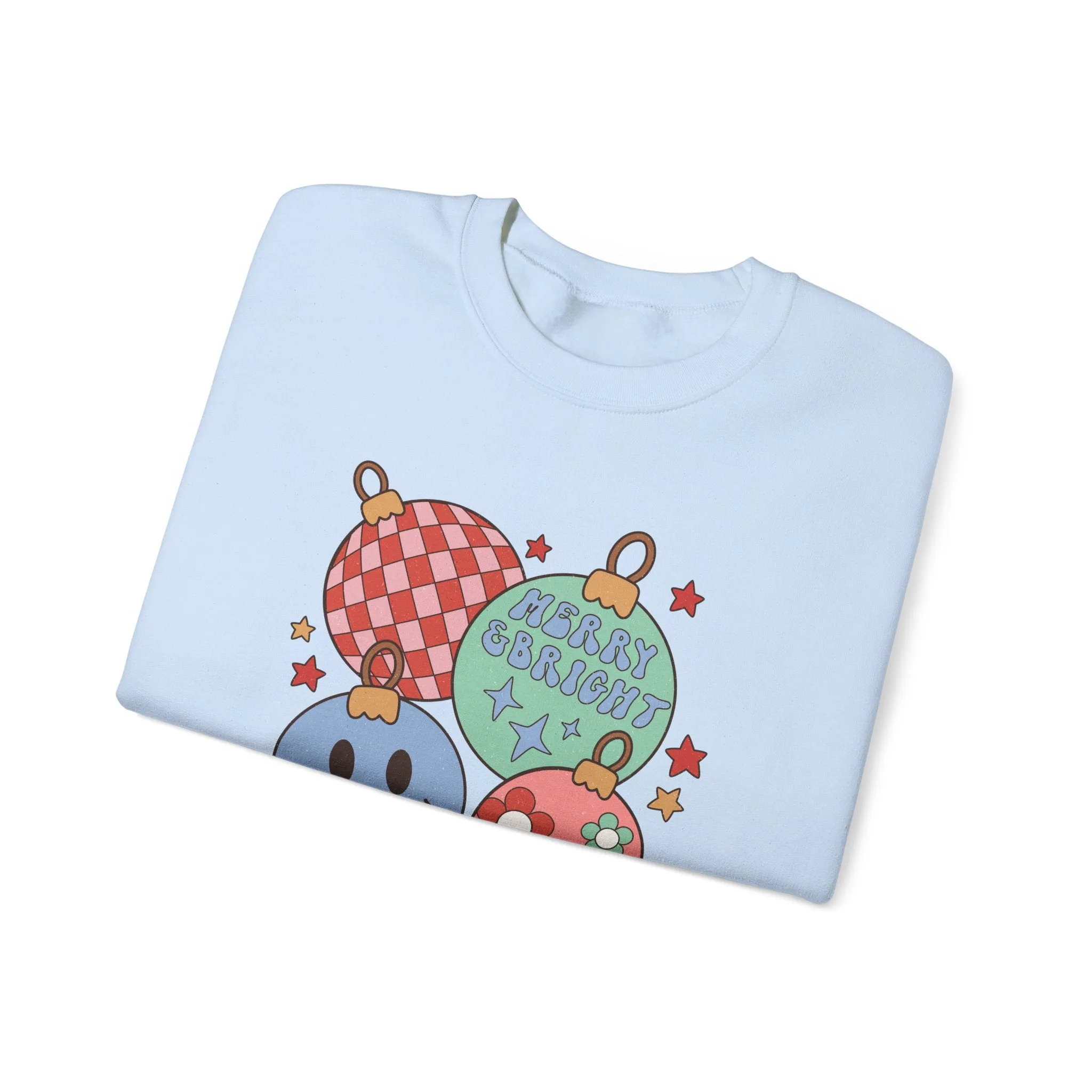 Festive AF Christmas Sweatshirt, Unisex Holiday Crewneck, Merry & Bright Winter Wear, Cozy Christmas Gift, Fun Seasonal