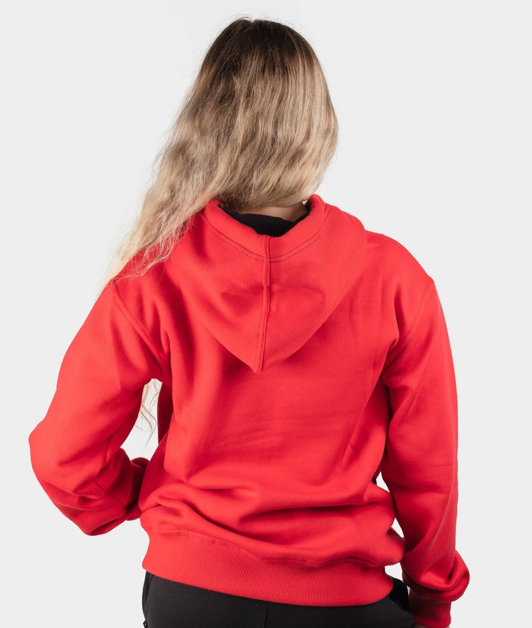 Hardtuned Essential Womens Hoodie - Red