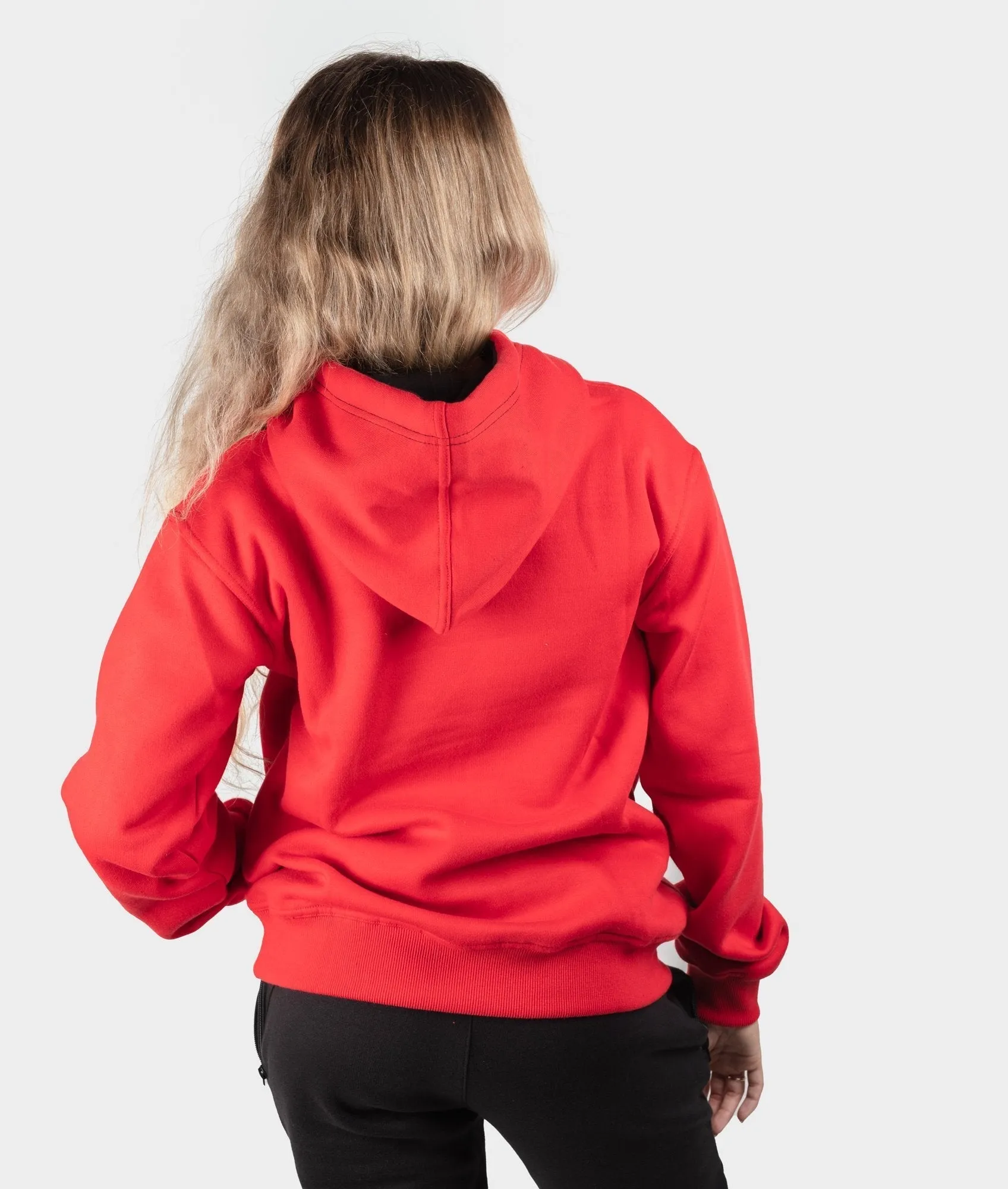 Hardtuned Essential Womens Hoodie - Red