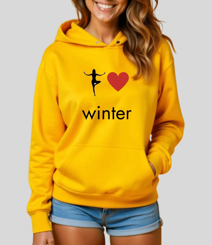 i love winter | hoodie