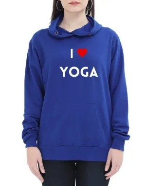 i love yoga hoodie