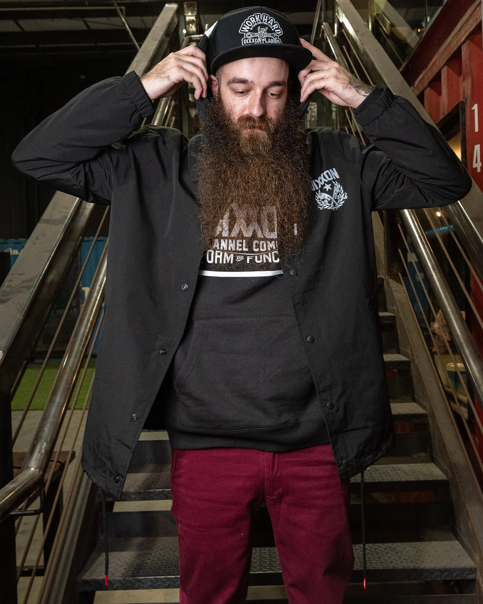 Laying Pipe Coaches Jacket