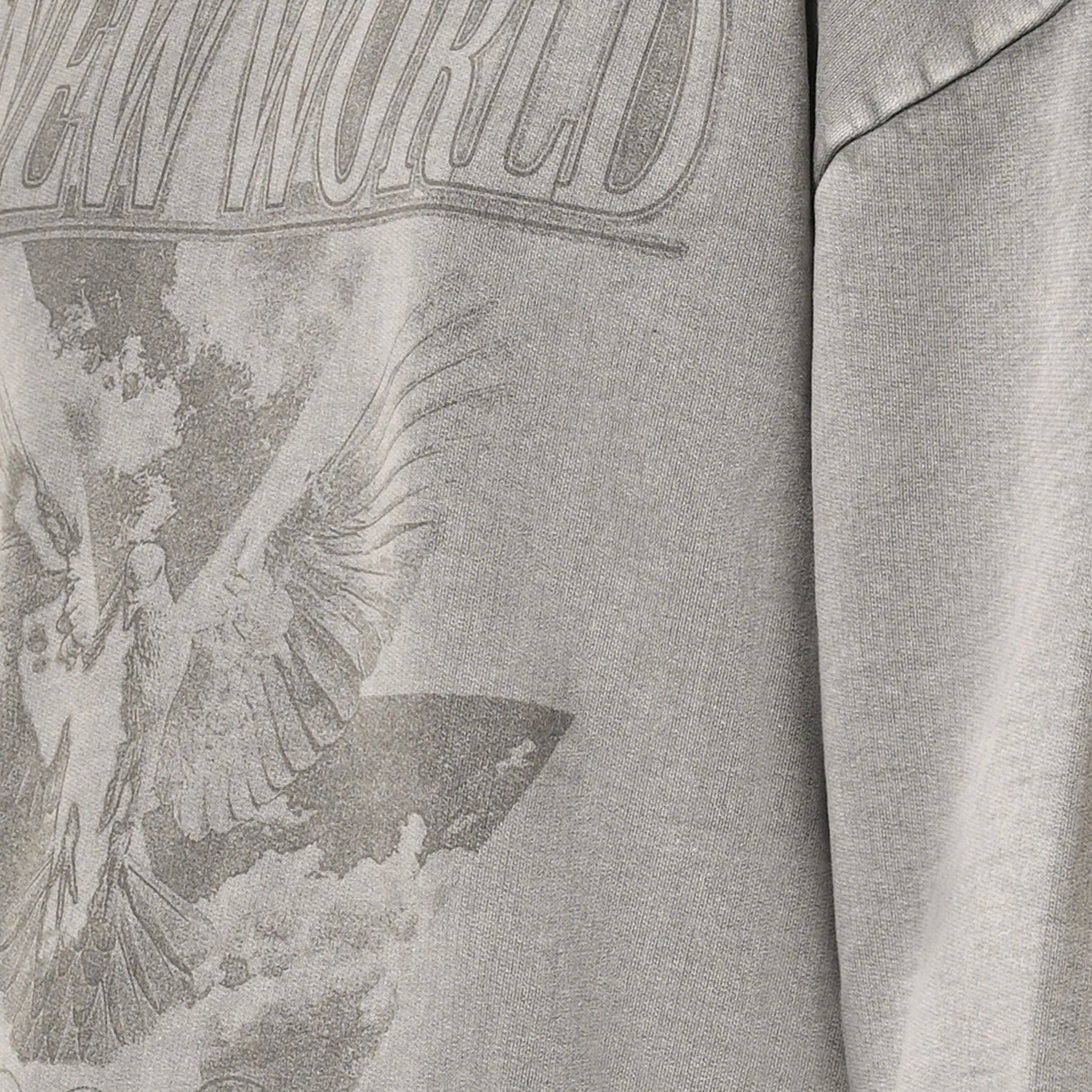 NEW WORLD HYBRID HOODIE- GREY