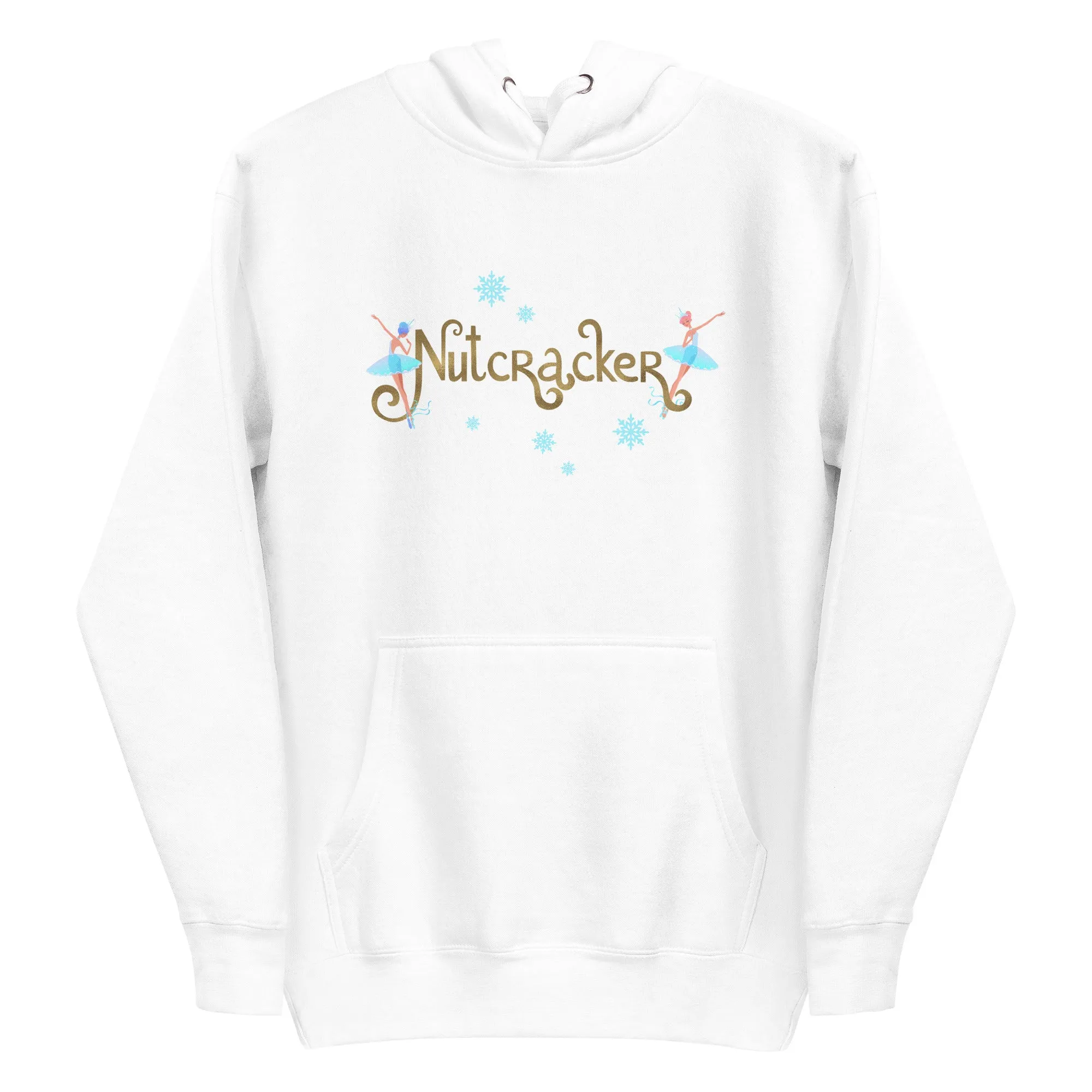 Nutcracker Snowflakes - Cotton Hoodie