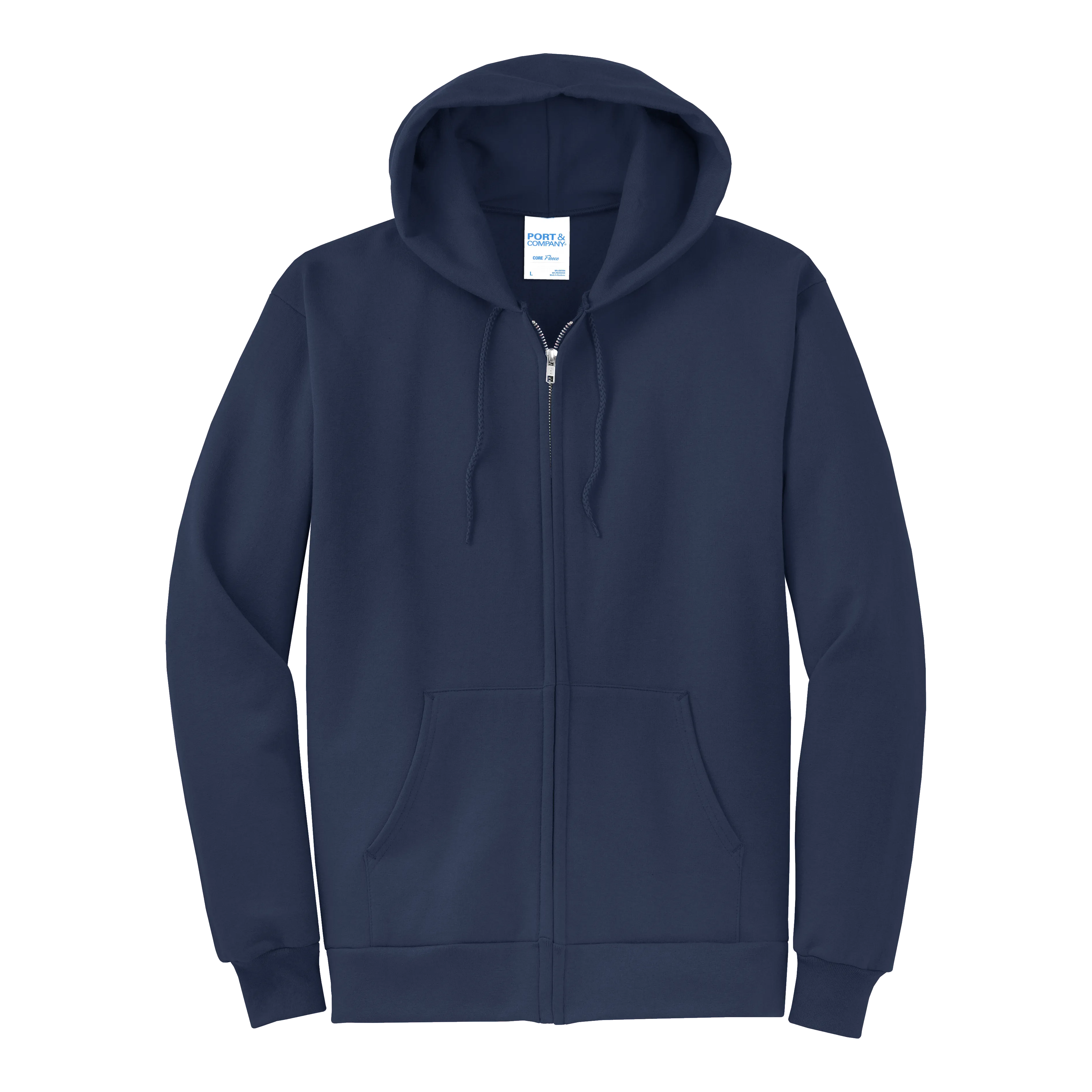 PC78ZH Core Fleece Full-Zip Hooded Sweatshirt