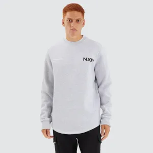 Phase Dual Curved Sweater Grey Marle
