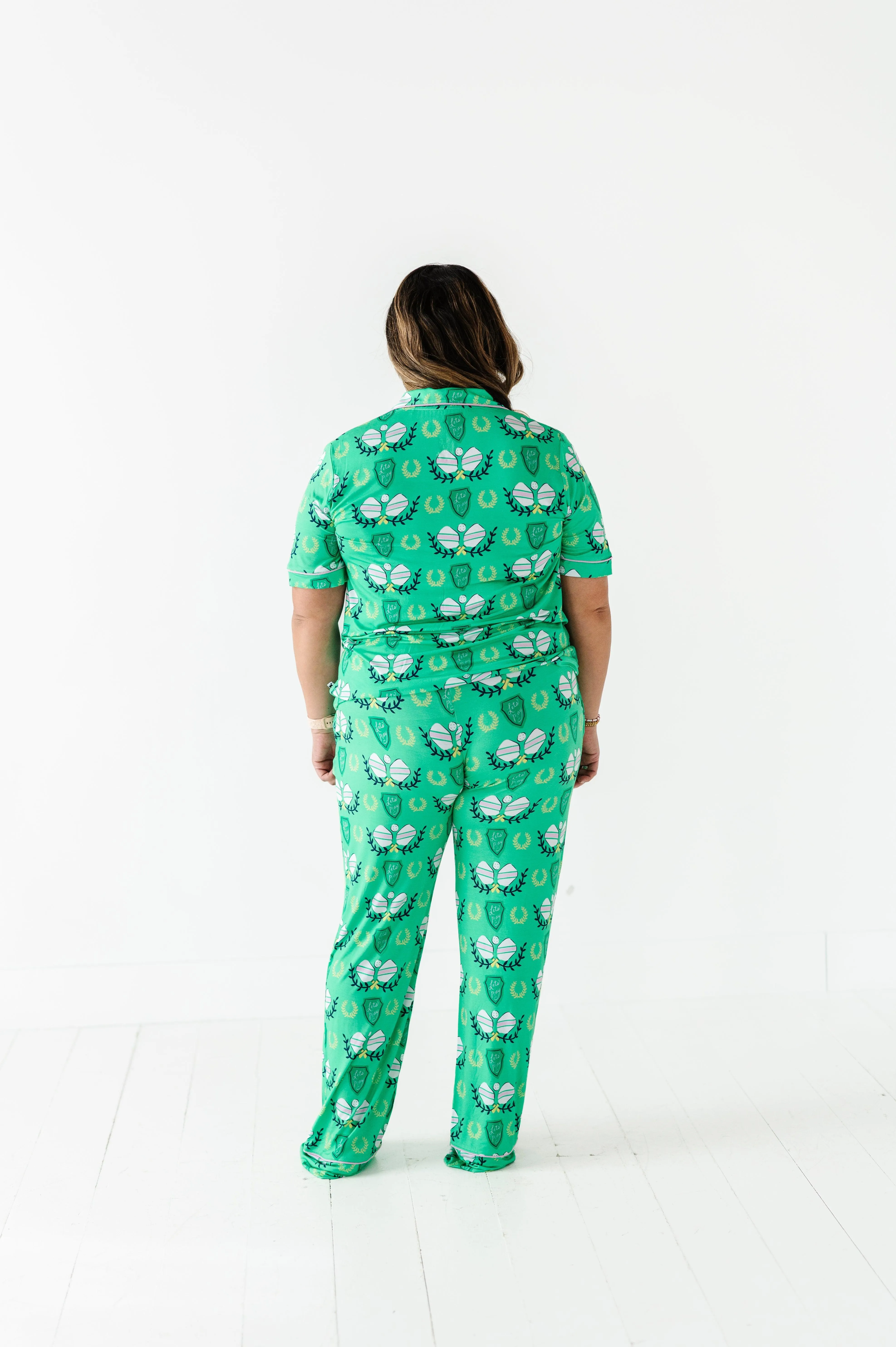 Pickleball Womens Bamboo Pajama Set