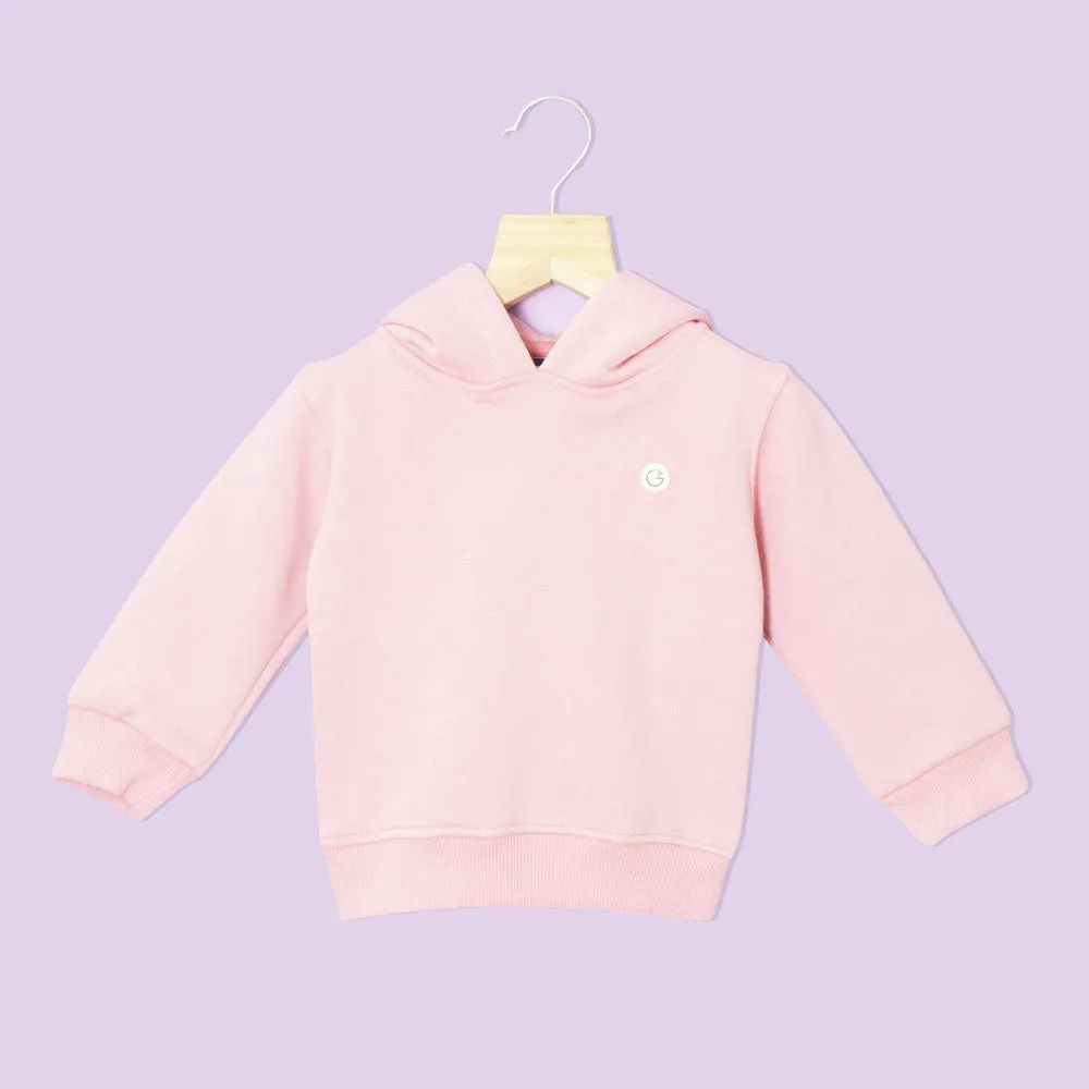 Pink, Black & Blue Full Sleeves Winter Hoodie