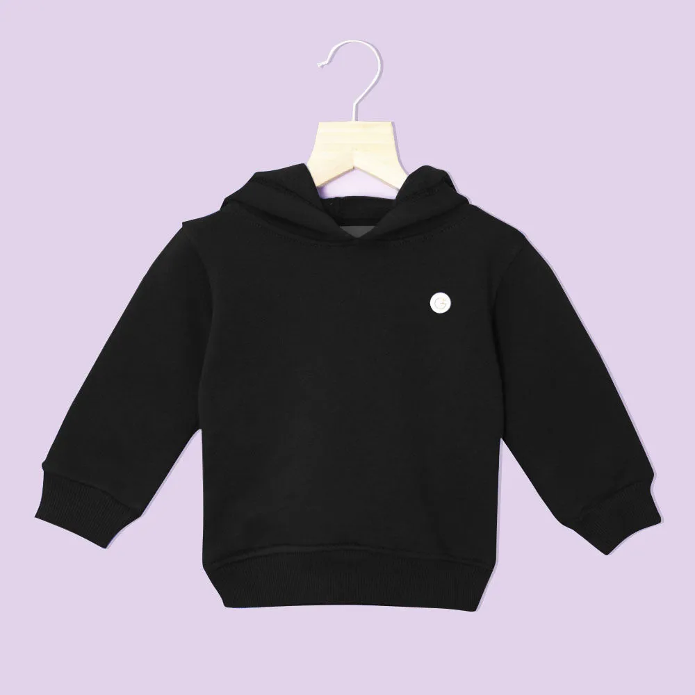 Pink, Black & Blue Full Sleeves Winter Hoodie