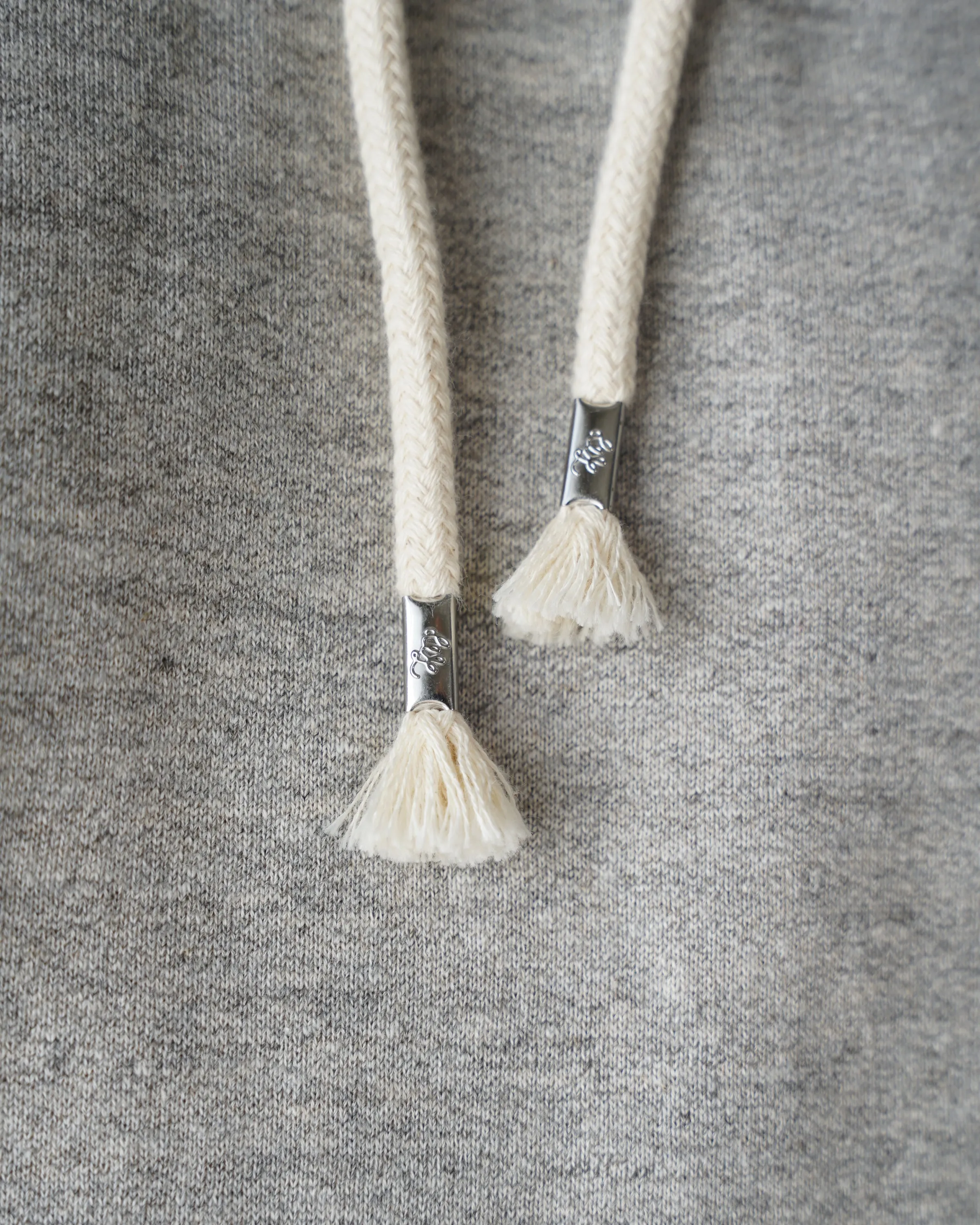 Pullover Hoodie - Fleeced Foxfibre - Heather Grey