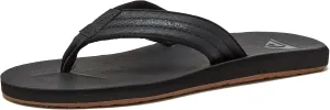 Quiksilver Men's Carver Suede 3 Point Flip Flop Athletic Sandal