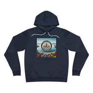Unisex Lake Tahoe Yoga Fleece Pullover Hoodie