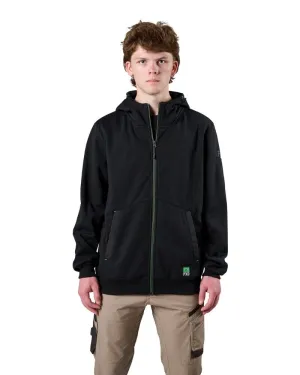 WF-3 Zip Thru Hoodie - Black