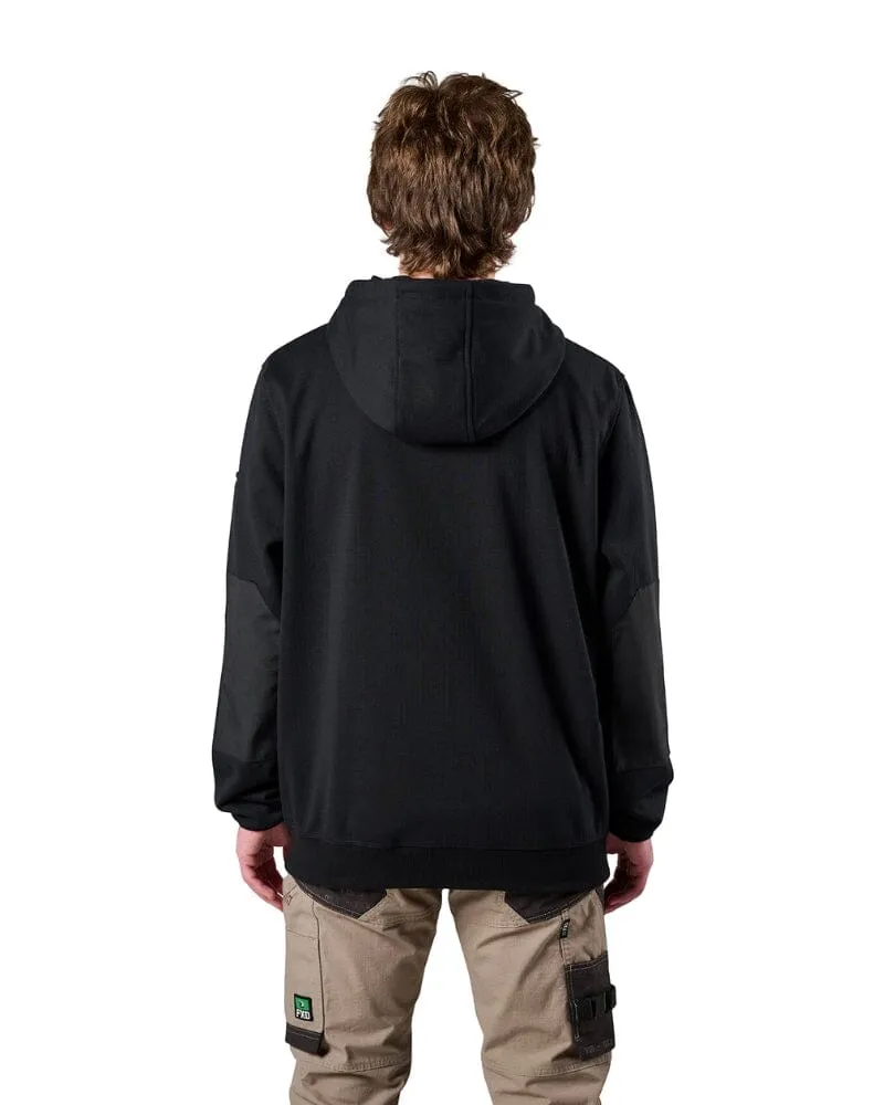 WF-3 Zip Thru Hoodie - Black