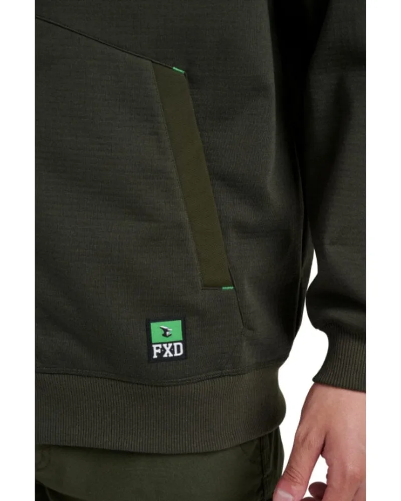 WF-3 Zip Thru Hoodie - Green